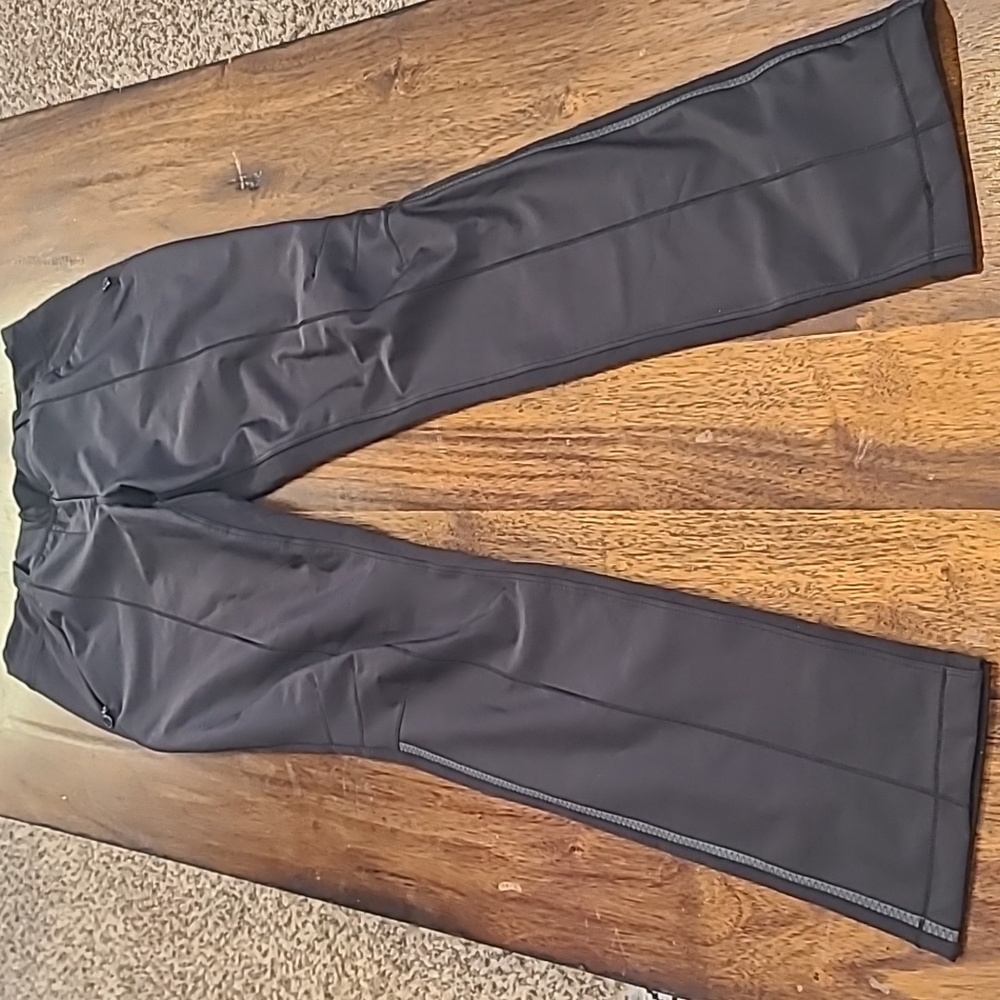 LULULEMON WOMENS RUN/SKI TECH FLEECE PANT SIZE 6 - Picture 2 of 5